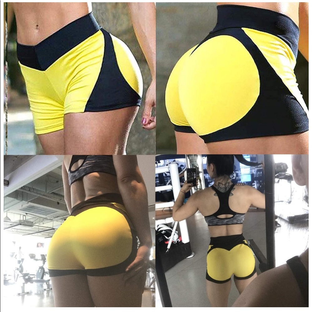 Brazilian butt shaping gym shorts